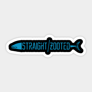 Straight Zooted Fish #5 Sticker